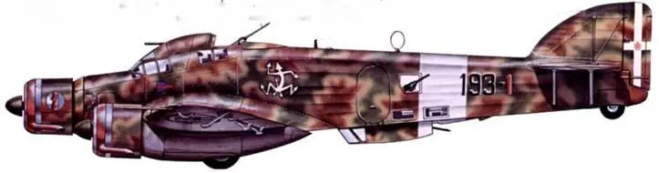 Бомбардировщик SM 79 из 193 Sguadriglia 87 Gruppo 30 Stormo из Сциаччо - фото 171