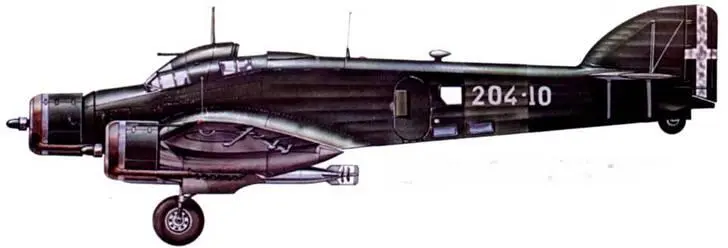 Торпедоносец SM 79 his из 204 Sguadriglia Raggruppamento Aerosiluranti лето - фото 176