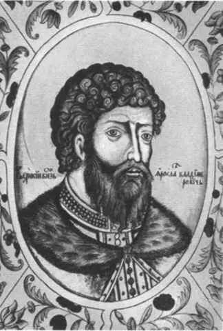 Князь Ярослав Владимирович Портрет из Титулярника 1672 г Русские войска - фото 7