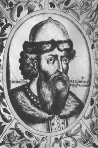 Князь Владимир Всеволодович Мономах Портрет из Титулярника 1672 г Князь - фото 14