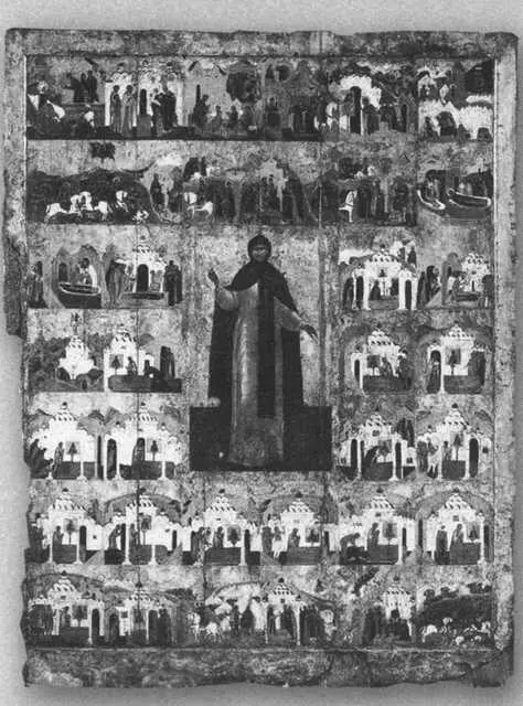 Александр Невский в житии Икона конца XVI начала XVII в Убиение князя - фото 28