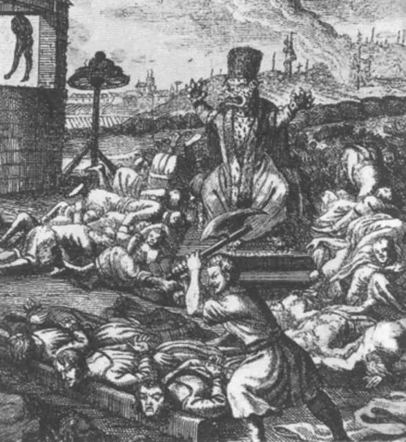Опричные казни Немецкая гравюра XVI в Великий князь Василий III Гравюра из - фото 53