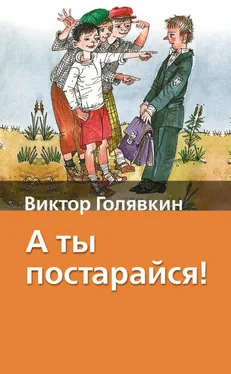 Виктор Голявкин А ты постарайся! обложка книги