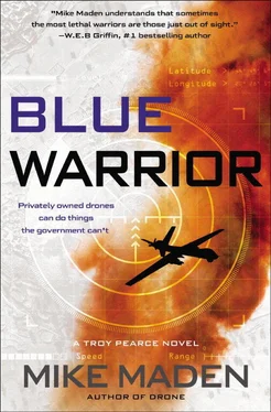 Mike Maden Blue Warrior обложка книги