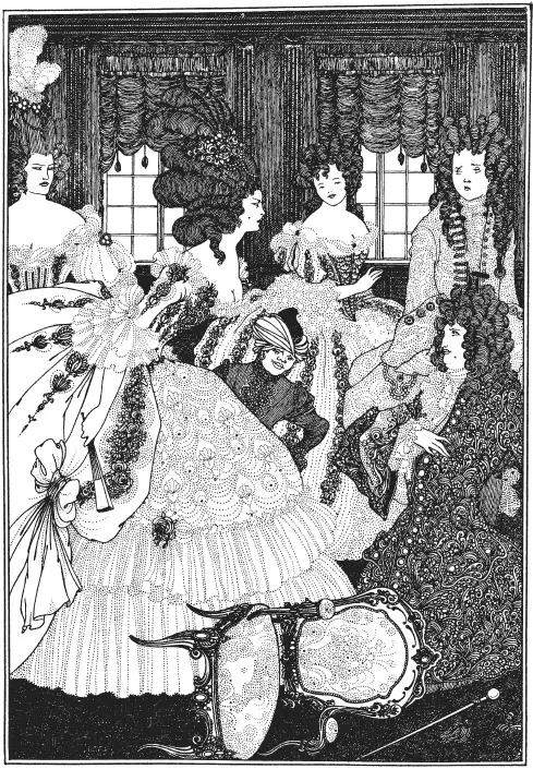 Битва красавцев и красоток иллюстрация к поэме Александра Поупа Похищение - фото 26