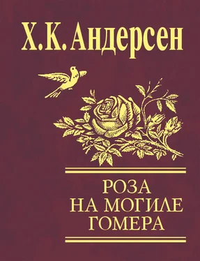 Ханс Андерсен Роза с могилы Гомера (сборник) обложка книги