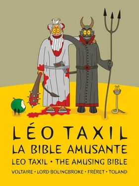 Léo Taxil La Bible amusante обложка книги