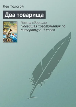 Лев Толстой Два товарища обложка книги