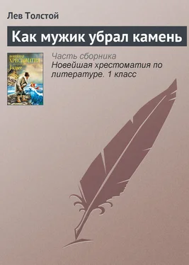 Лев Толстой Как мужик убрал камень обложка книги