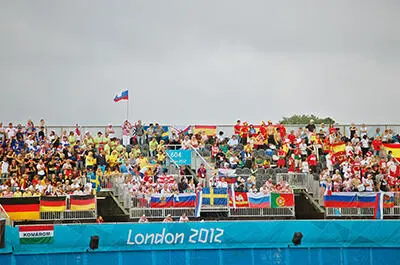 Лондон 2012 Олимпийские болельщики Лондон 2012 Легендарная американская - фото 54