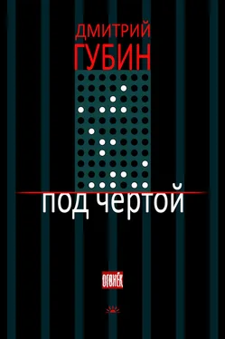 Дмитрий Губин Под чертой (сборник) обложка книги