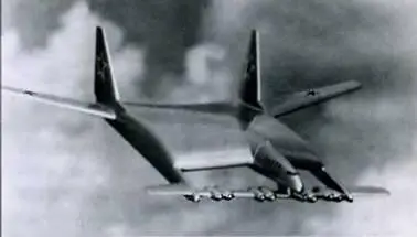Рисунок экраноплана Т500 вверху и модель экраноплана Т В бурном развитии - фото 77