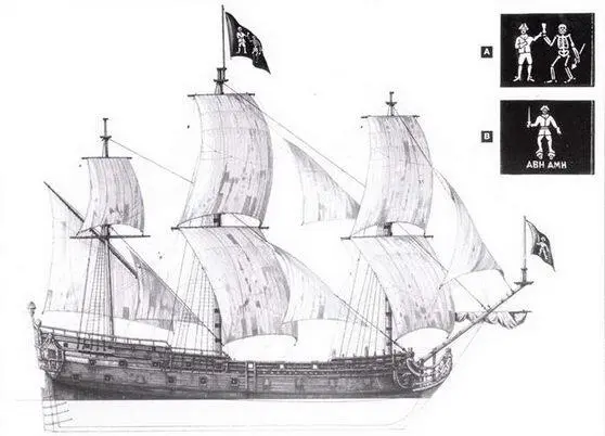 Royal Fortune Бартоломью Робертса 1722 г Бартоломью Робертс был одним из - фото 21