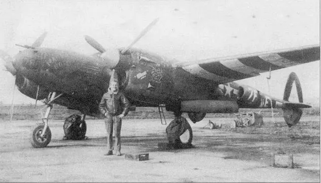 MARYS ROSEWINNE P38J из 485й эскадрильи 370 й истребительной - фото 100