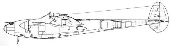 P38L ITS У BITSY P38E из 54й истребительной эскадрильи в 1943 г с - фото 187
