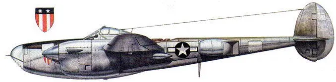P38J Droop Snoot личный самолет генерала Стрэйтмейера - фото 197