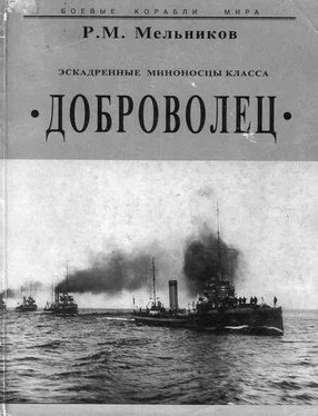 Рафаил Мельников Эскадренные миноносцы класса Доброволец обложка книги