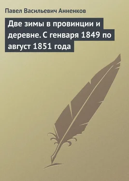 Павел Анненков Две зимы в провинции и деревне. С генваря 1849 по август 1851 года обложка книги