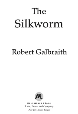 Robert Galbraith The Silkworm обложка книги