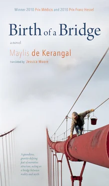 Maylis de Kerangal Birth of a Bridge обложка книги