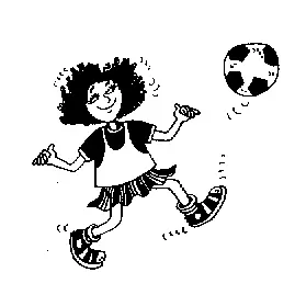 Вот это удар завопила я продолжая вести мяч Великая Трейси Бикер и ее - фото 72