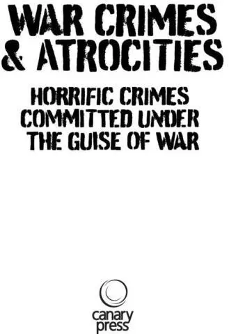 Introduction What is a war crime To most people war itself is a crime a - фото 1