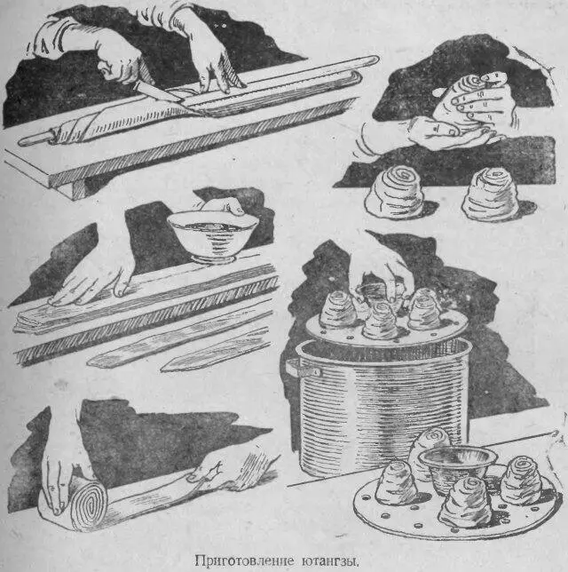 ХАМИР ЧАЛОВ ТЕСТО С МЯСОМ ПОХОРЕЗМСКИ Баранину нарезать на большие 05 кг - фото 30