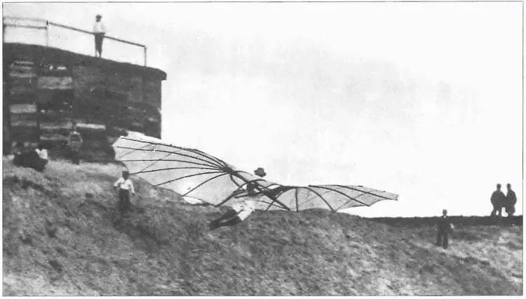Стандартный моноплан Лилиенталя 18 марта 1896 г состоялось первое - фото 12