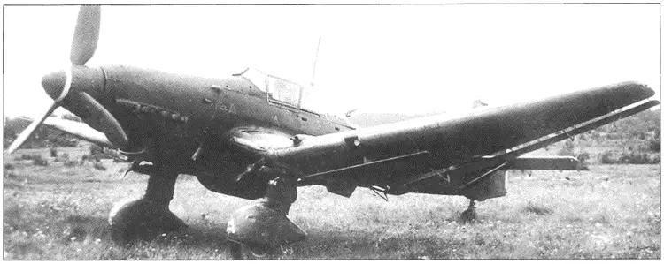 Ju 87D3 2754 перед первым вылетом в НИИ ВВС в июле 1943 г 8 февраля 1943 - фото 139