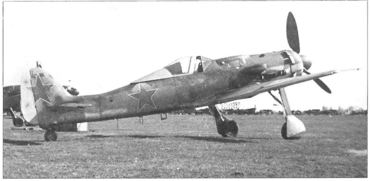 Трофейный FW190D9 на котором летали летчики ВВС Балтийского флота июнь 1945 - фото 151