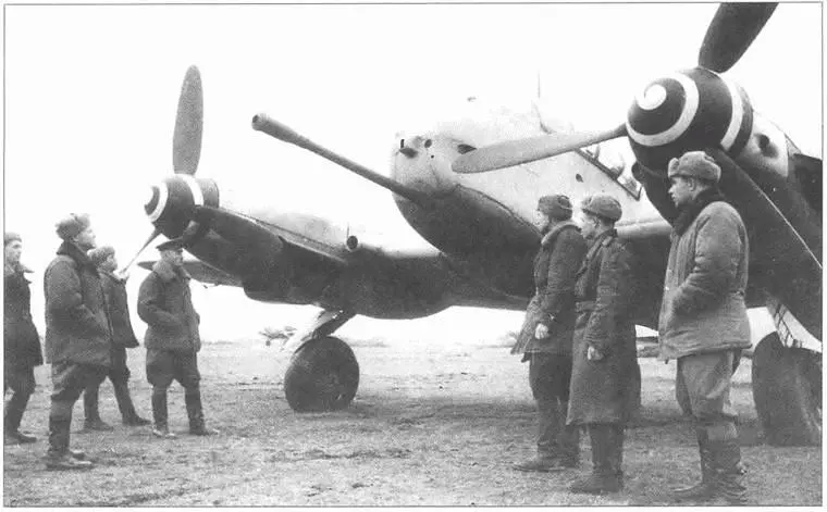 Me 410B2 из группы IIZG26 захваченный весной 1945 г в Восточной Пруссии - фото 153