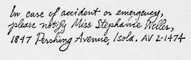 Guess she figured Yeah Carella said She had to write it in longhand - фото 1
