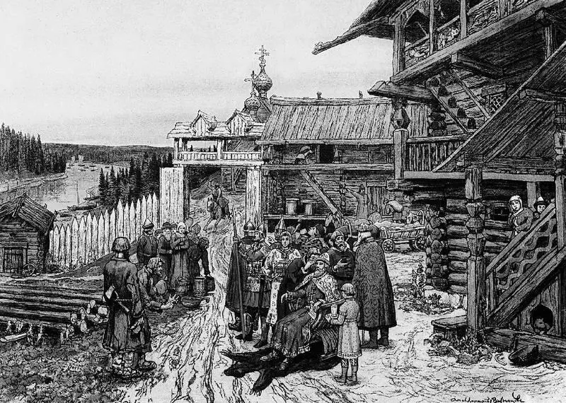 Двор удельного князя Художник А М Васнецов Начиная с середины XII века - фото 18