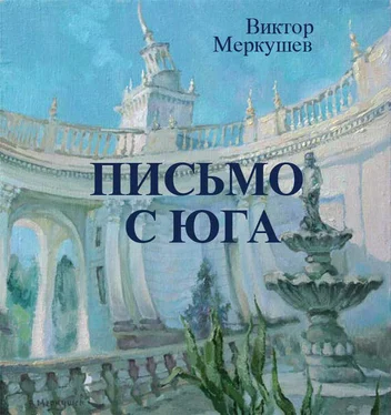 Виктор Меркушев Письмо с юга обложка книги