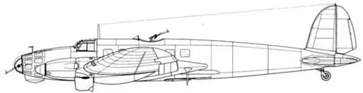 He 111D1 He 111Е3 He 111F4 He 111Р2 - фото 11