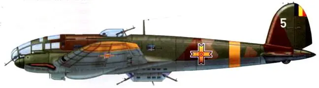 Не111 Н35 одного из бомбардировочных подразделений Королевских ВВС Румынии - фото 190