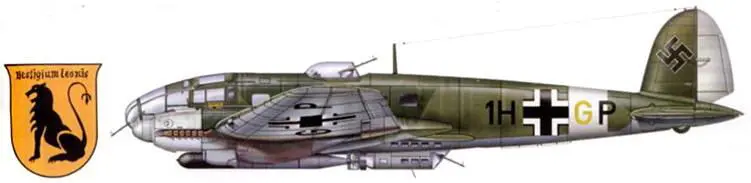 Не111 Н6 1HGP из 6KG26 самолет применялся для борьбы с судоходством - фото 193