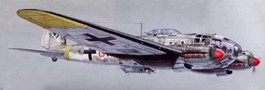 He 111Н16 5JGN одной из бомбардировочных эскадрилий на Восточном фронте - фото 197