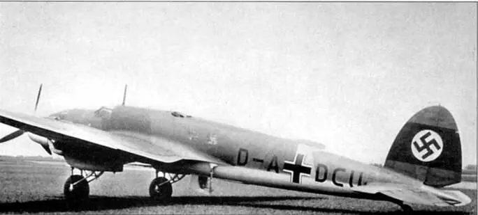Бомбардировщик Не111Dl с гражданским регистрационным кодом DADCU - фото 29