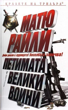 Матю Райли Петимата велики воини обложка книги