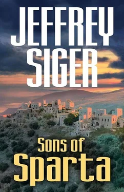 Jeffrey Siger Sons of Sparta обложка книги