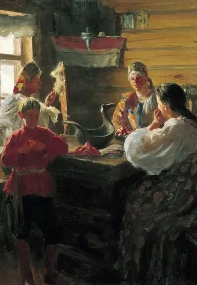 Зимним вечером фрагмент Куликов И С Трифон довольно быстро захмелел - фото 12
