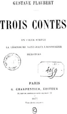 Gustave Flaubert Trois Contes обложка книги