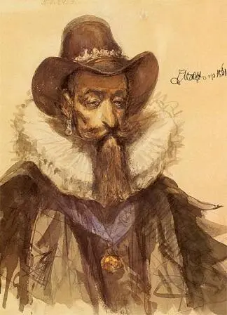 Жыгімонт Ваза Малюнак Яна Матэйкі 1861 Пад такім нумарам ён вядомы як - фото 4