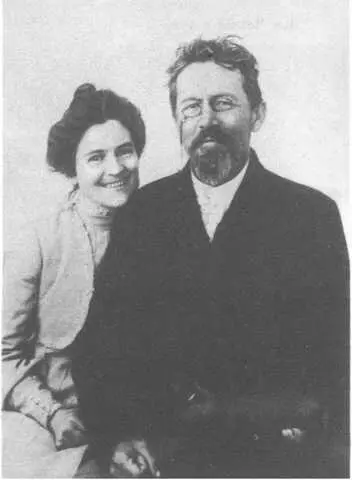 О Л КнипперЧехова и А П Чехов 1902 г Ялта Ты спрашиваешь что такое - фото 92
