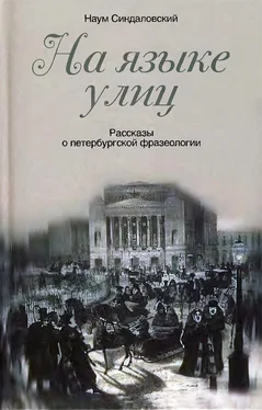 Наум Синдаловский На языке улиц. Рассказы о петербургской фразеологии обложка книги