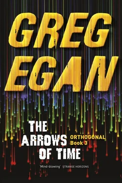 Greg Egan The Arrows of Time обложка книги