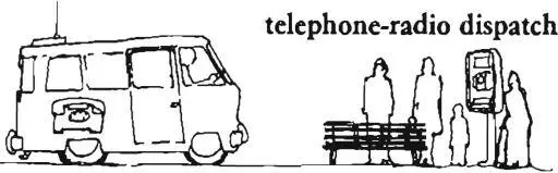 bus stops every 600 feet Place the bus stops mainly along major roads as - фото 211