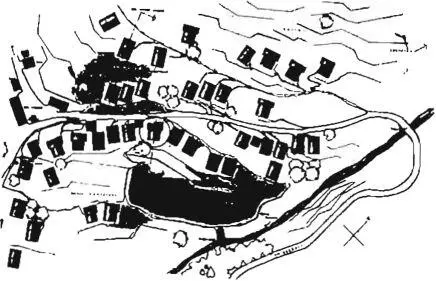 Overlapping clusters in a Turkish village Along with the shape of the - фото 272