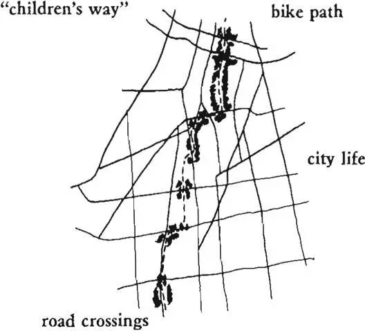Line the childrens path with windows especially from rooms that are in - фото 345